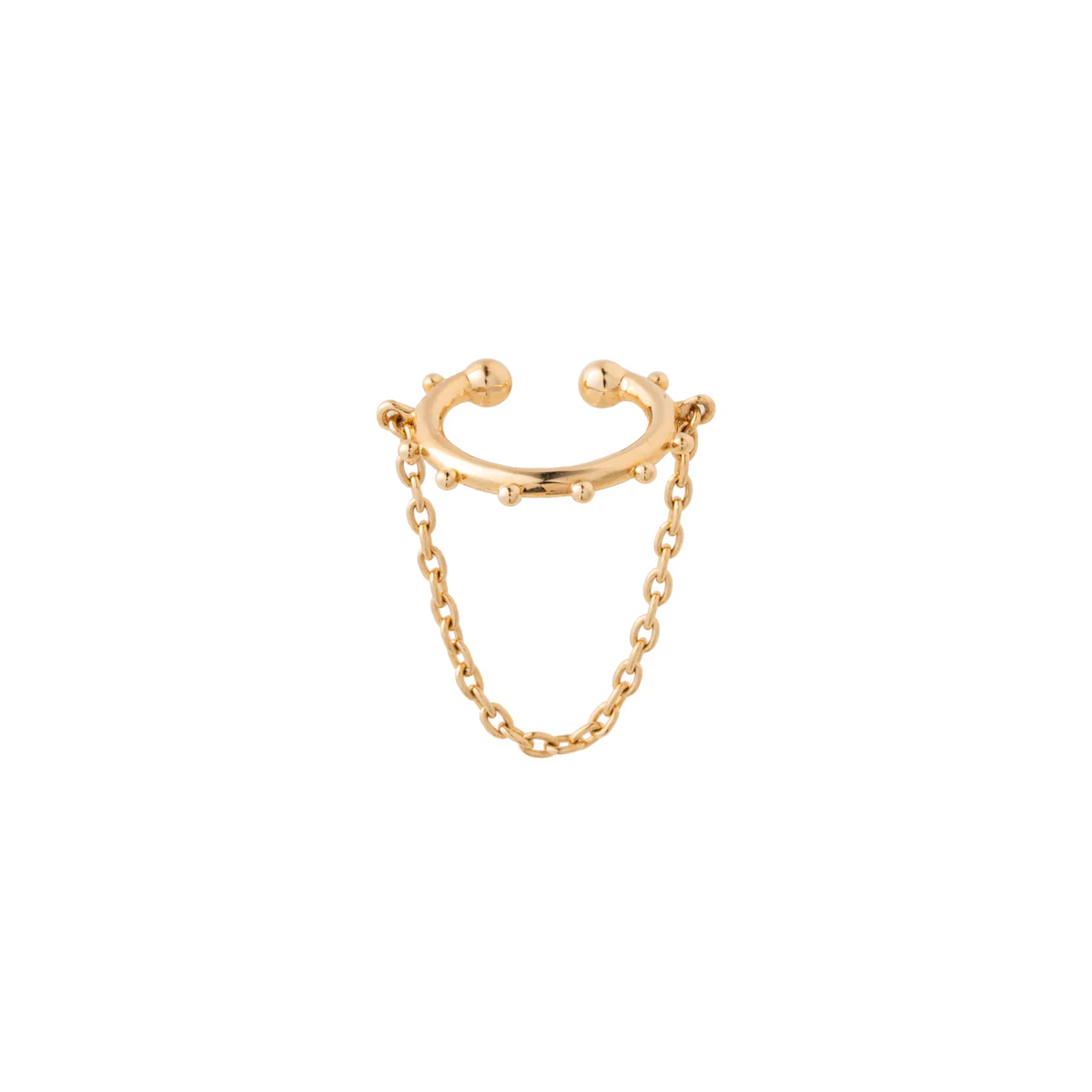 SEA ANEMONE Chain Ear Cuff - Image 3