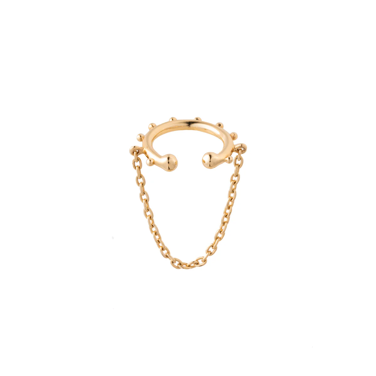 SEA ANEMONE Chain Ear Cuff - Image 4