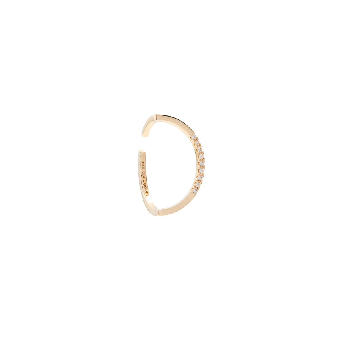 TREEHOPPER Diamond Ear Cuff Medium size - Image 2