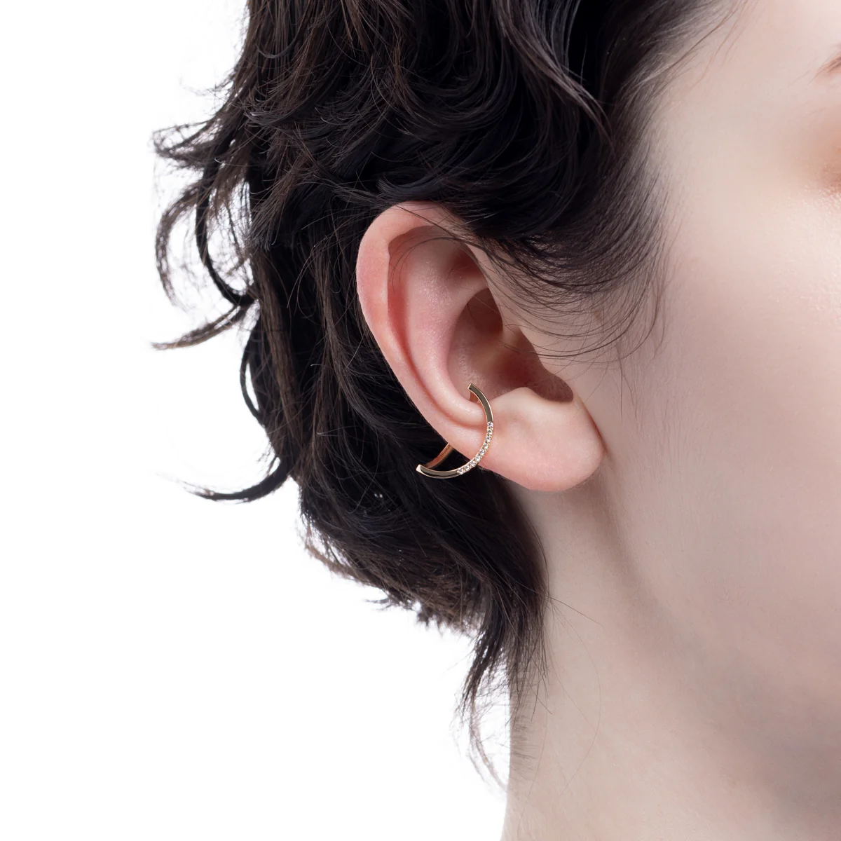TREEHOPPER Diamond Ear Cuff Medium size - Image 4