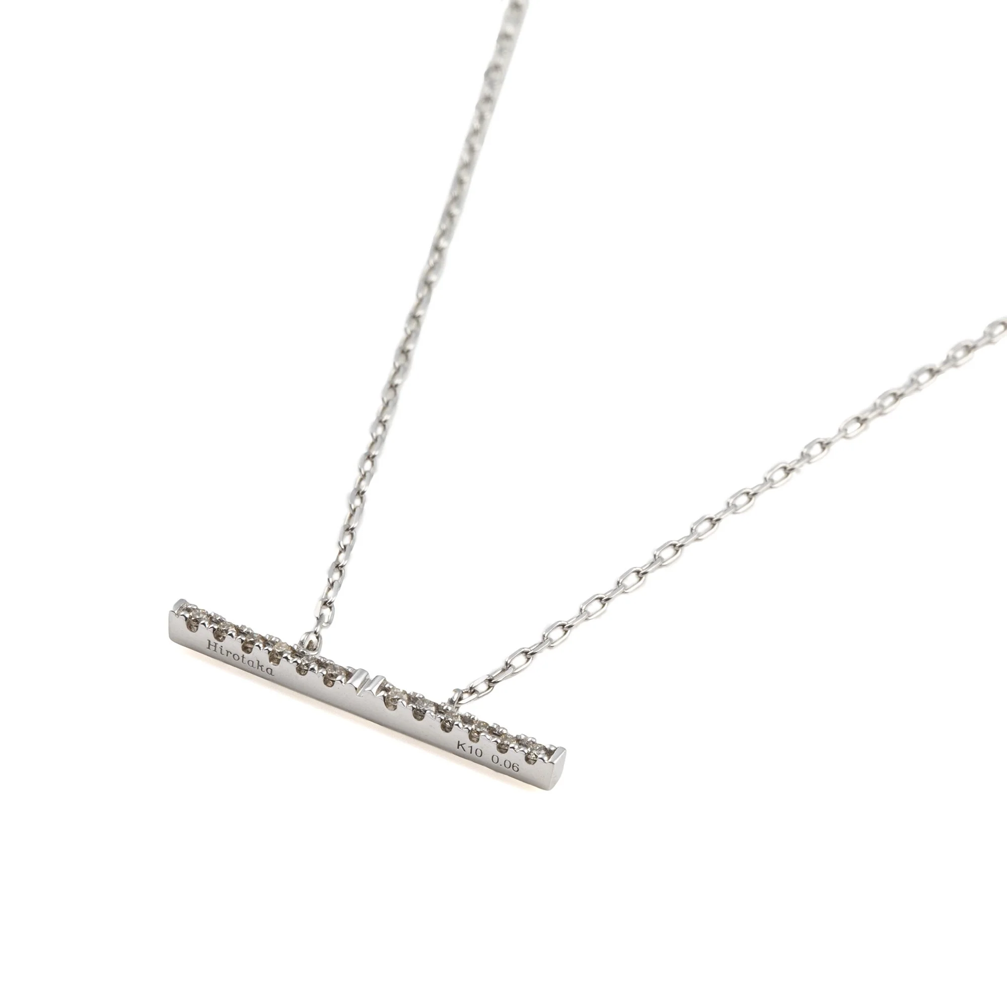 TRAPEZE Diamond Necklace Medium size - Image 3