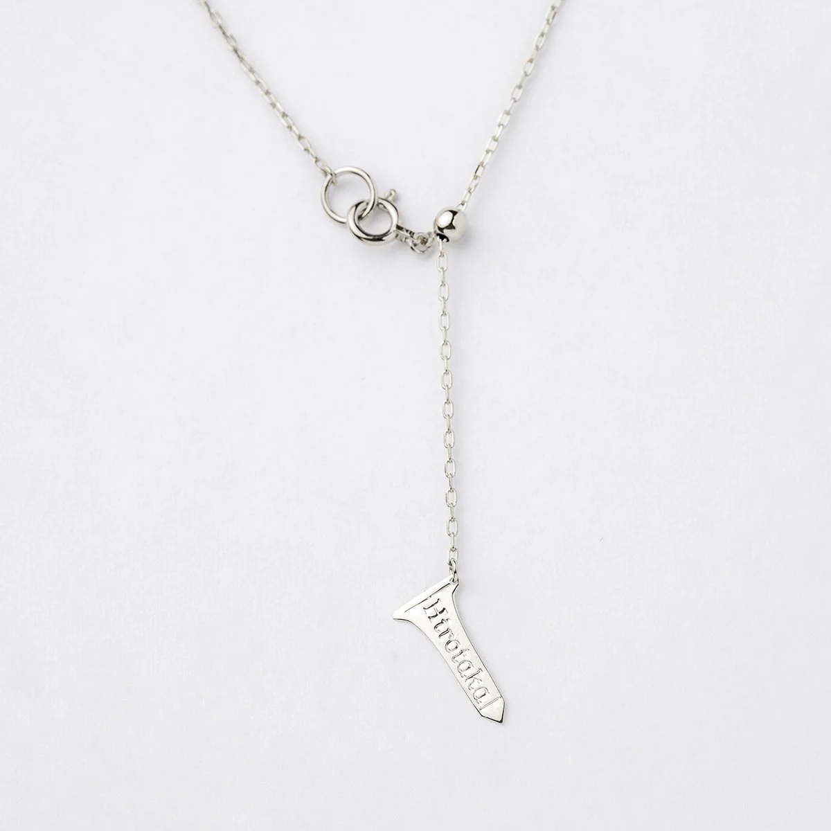 TRAPEZE Diamond Necklace Small size - Image 4