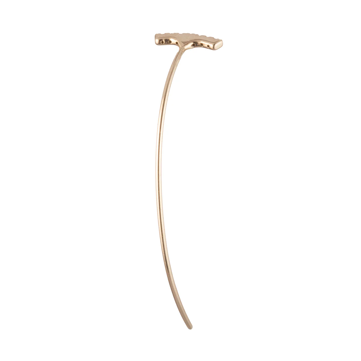 TRAPEZE Diamond Arrow Earring - Image 4