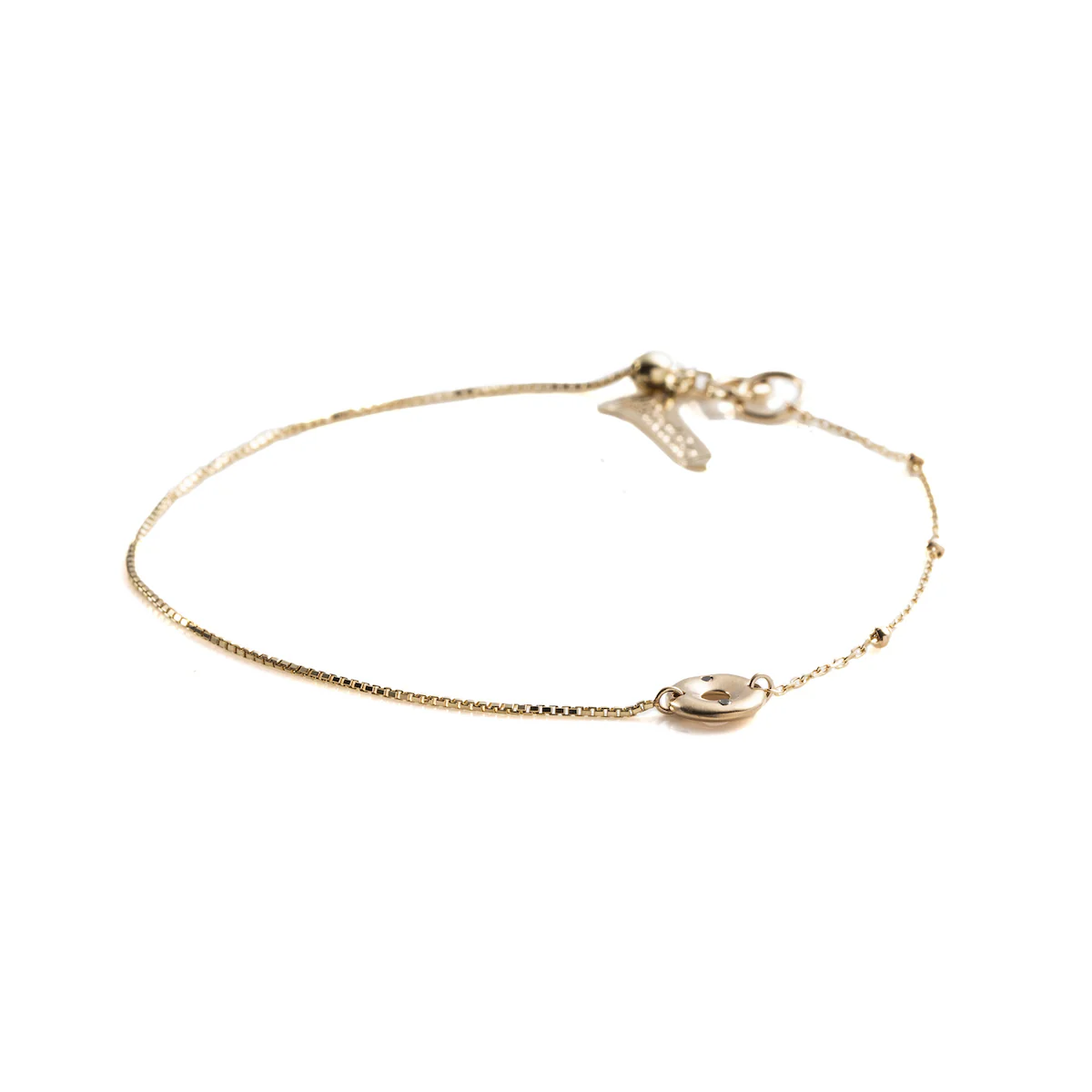 【Made-To-Order】WHEEL OF FORTUNE White and Black Diamond Bracelet - Image 4